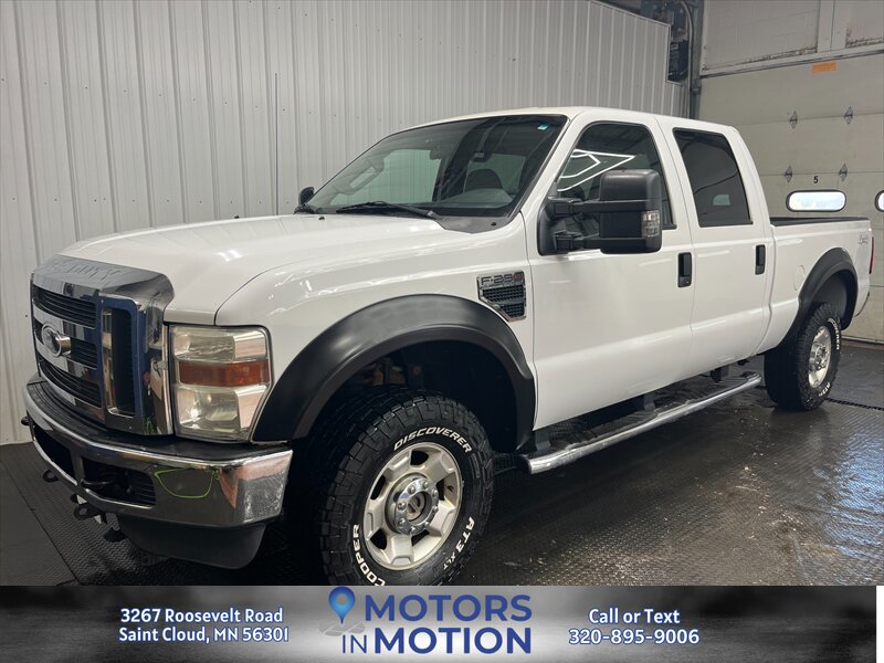 2010 Ford F-250 Super Duty XLT w/ Boss 8ft Straight Blade Plow  