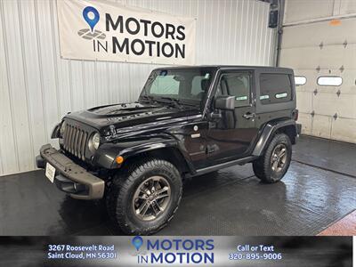 2016 Jeep Wrangler Sahara 75th Anniversary 4x4   - Photo 1 - Saint Cloud, MN 56301