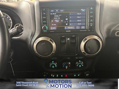 2016 Jeep Wrangler Sahara 75th Anniversary 4x4   - Photo 12 - Saint Cloud, MN 56301
