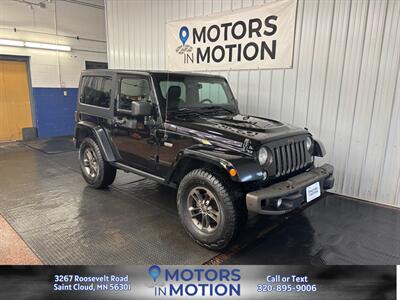 2016 Jeep Wrangler Sahara 75th Anniversary 4x4   - Photo 4 - Saint Cloud, MN 56301