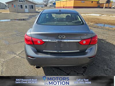 2016 INFINITI Q50 3.0T Premium AWD w/Sunroof   - Photo 4 - Saint Cloud, MN 56301