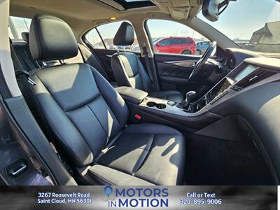 2016 INFINITI Q50 3.0T Premium AWD w/Sunroof   - Photo 18 - Saint Cloud, MN 56301
