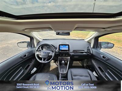 2018 Ford EcoSport Titanium AWD w/Sunroof   - Photo 11 - Saint Cloud, MN 56301