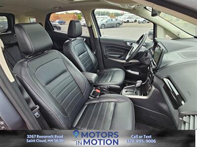 2018 Ford EcoSport Titanium AWD w/Sunroof   - Photo 14 - Saint Cloud, MN 56301