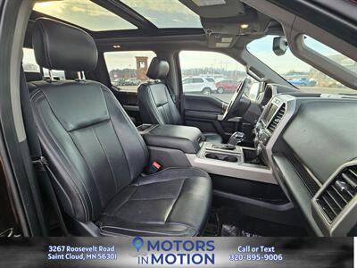 2019 Ford F-150 Lariat 5.0L 4x4 w/Sunroof - Photo 18 - Saint Cloud, MN 56301