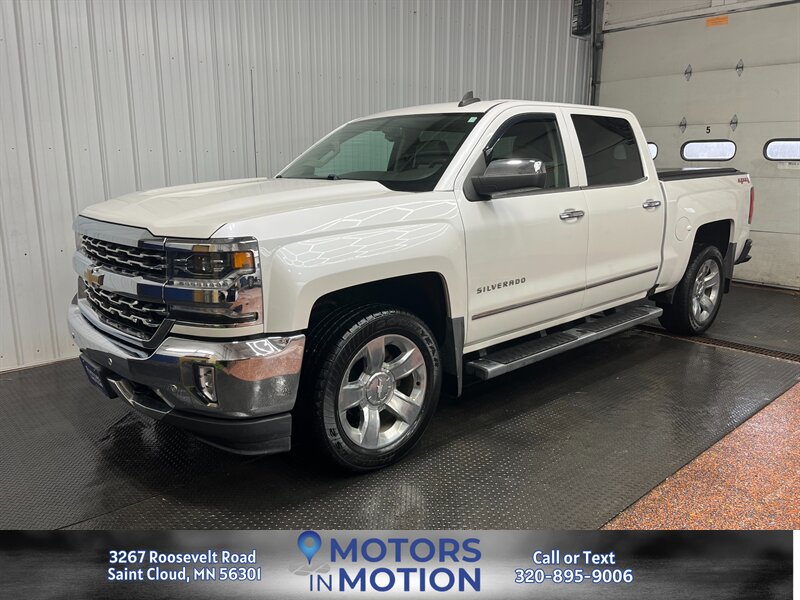 2017 Chevrolet Silverado 1500 LTZ 4x4 w/Sunroof  