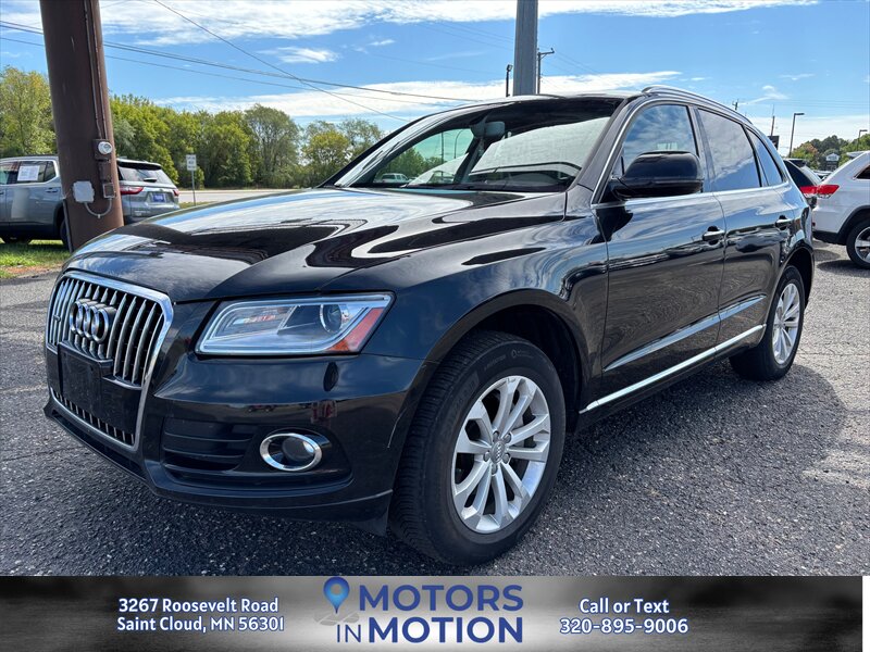 Brilliant Black 2016 Audi Q5 SUV / Crossover All-Wheel Drive Automatic
