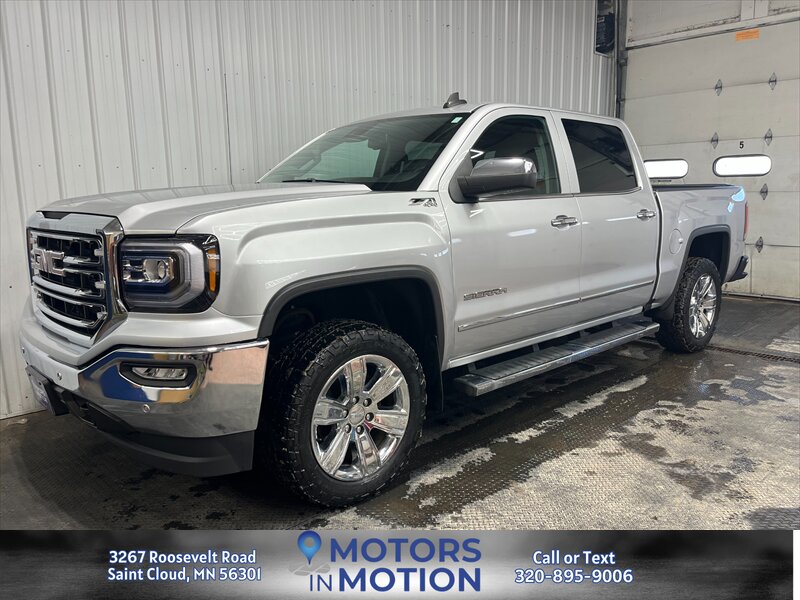 2018 GMC Sierra 1500 SLT Z71 Crew Cab 4x4  