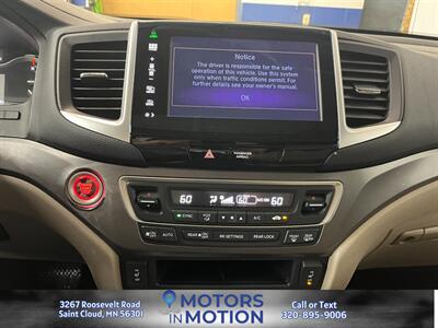 2016 Honda Pilot EX-L AWD w/Sunroof   - Photo 14 - Saint Cloud, MN 56301