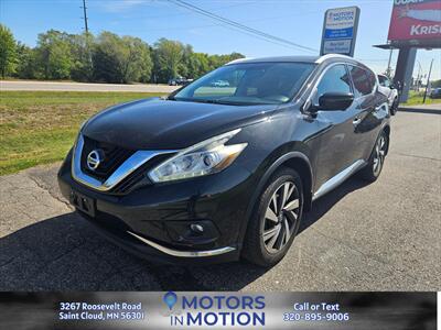 2017 Nissan Murano Platinum AWD - Photo 1 - Saint Cloud, MN 56301