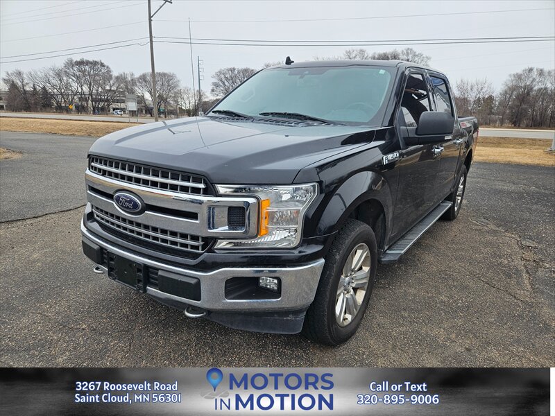 2019 Ford F-150 XLT 5.0L 4x4 Crew Cab w/Sunroof  