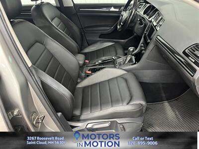 2016 Volkswagen Golf TSI SEL w/Sunroof   - Photo 13 - Saint Cloud, MN 56301