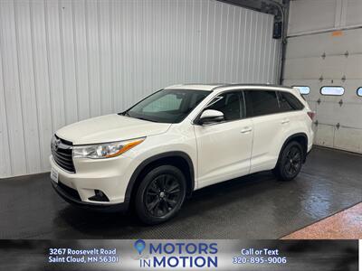 2014 Toyota Highlander XLE AWD w/Sunroof   - Photo 1 - Saint Cloud, MN 56301