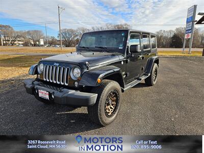 2018 Jeep Wrangler JK Unlimited Sahara 4x4   - Photo 1 - Saint Cloud, MN 56301