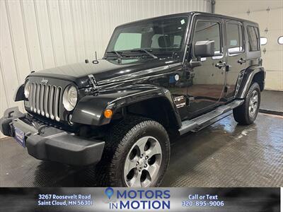 2018 Jeep Wrangler JK Unlimited Sahara 4x4 - Photo 1 - Saint Cloud, MN 56301