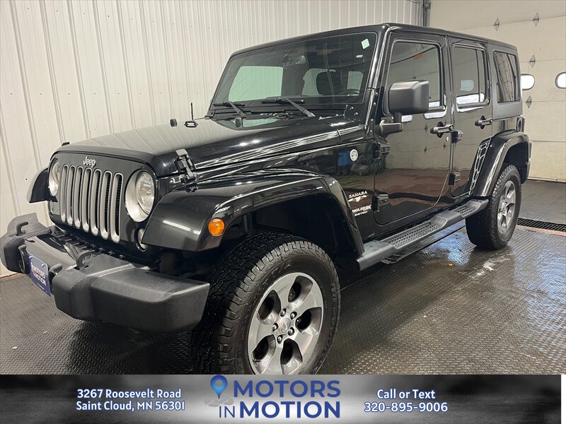 2018 Jeep Wrangler JK Unlimited Sahara 4x4  