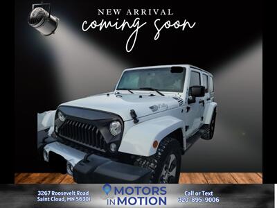2017 Jeep Wrangler Unlimited Sahara 4x4   - Photo 1 - Saint Cloud, MN 56301