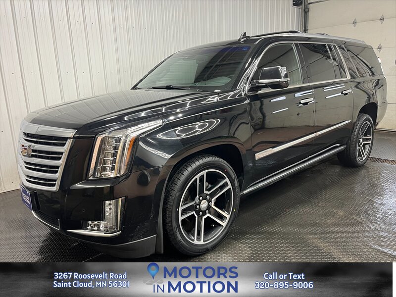 2016 Cadillac Escalade ESV Platinum 4x4 w/Sunroof & DVD  