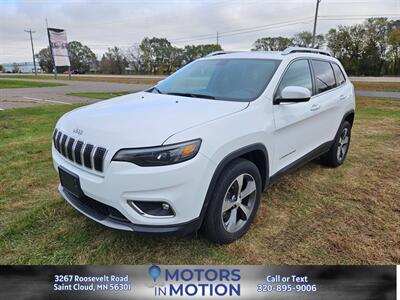 2019 Jeep Cherokee Limited 4WD w/Sunroof   - Photo 1 - Saint Cloud, MN 56301