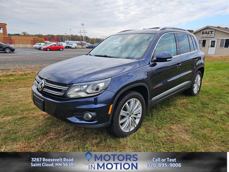 2016 Volkswagen Tiguan 2.0T SE 4Motion AWD w/Sunroof  