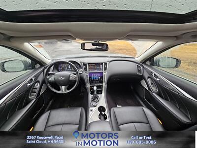 2017 INFINITI Q50 3.0T Premium AWD w/Sunroof   - Photo 10 - Saint Cloud, MN 56301