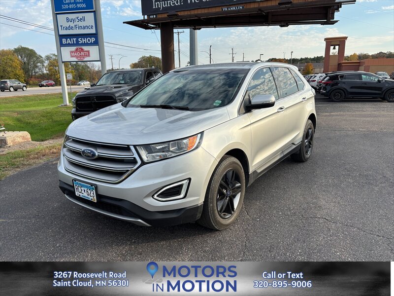Ingot Silver 2017 Ford Edge SUV / Crossover All-Wheel Drive Automatic