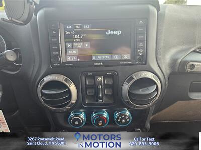2015 Jeep Wrangler Unlimited Willys Wheeler Edition   - Photo 13 - Saint Cloud, MN 56301