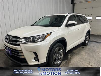 2019 Toyota Highlander Limited Platinum AWD - Photo 1 - Saint Cloud, MN 56301