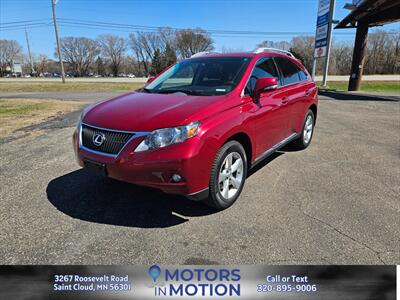 2010 Lexus RX 350 AWD w/Sunroof - Photo 1 - Saint Cloud, MN 56301