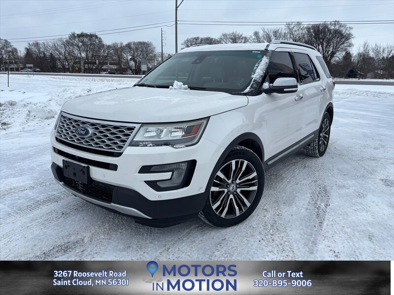2016 Ford Explorer Platinum 4WD w/Sunroof  