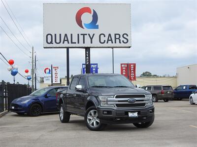 2019 Ford F-150 Platinum   - Photo 1 - Houston, TX 77070