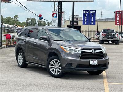 2014 Toyota Highlander LE   - Photo 2 - Houston, TX 77070