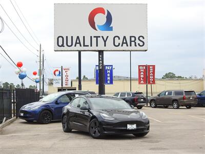 2021 Tesla Model 3 Long Range   - Photo 1 - Houston, TX 77070