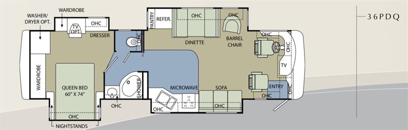2007 Holiday Rambler Neptune 36PDQ   - Photo 1 - Rillito, AZ 85654