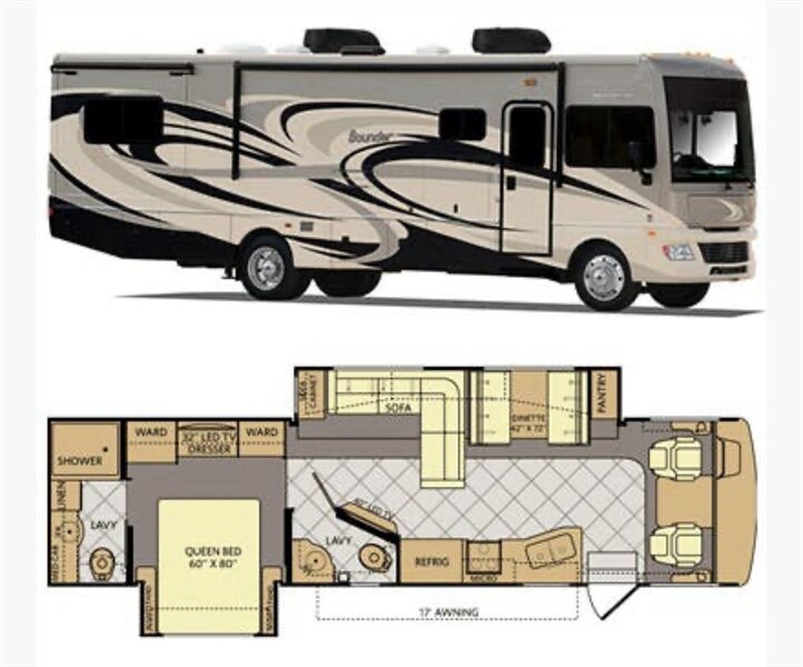 2014 Fleetwood Bounder 35K  