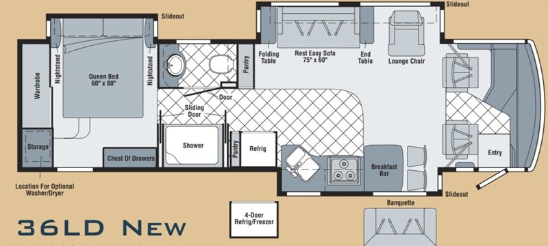 2006 Itasca Ellipse 36LD   - Photo 1 - Rillito, AZ 85654