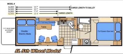 2009 Weekend Warrior Trailers Super Lite SE 2805SL - Photo 4 - Rillito, AZ 85654