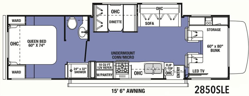 2022 Forest River Sunseeker 2850SLE  