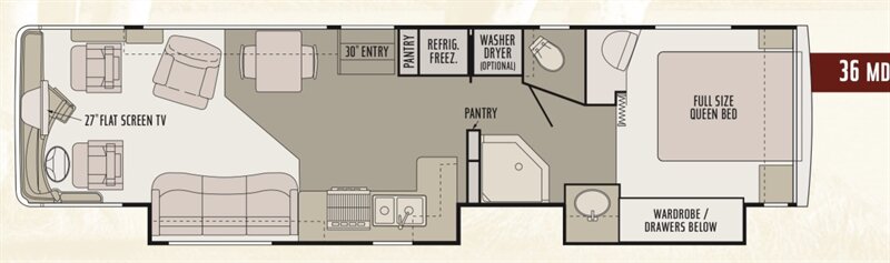 2006 Alpine Coach Limited 36MD   - Photo 1 - Rillito, AZ 85654