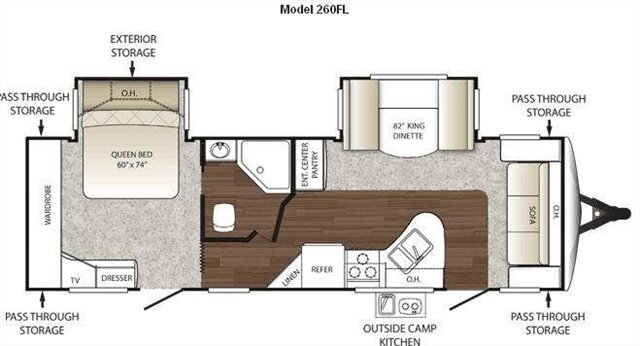 2011 Keystone Outback M-260 FL   - Photo 1 - Rillito, AZ 85654