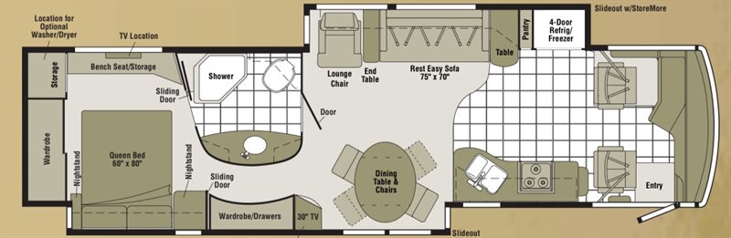 2007 Winnebago Tour 40TD   - Photo 1 - Rillito, AZ 85654