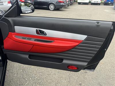 2002 Ford Thunderbird Deluxe  Black and red interior - Photo 10 - Roseville, CA 95678