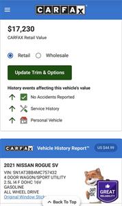 2021 Nissan Rogue SV   - Photo 17 - Portland, OR 97003