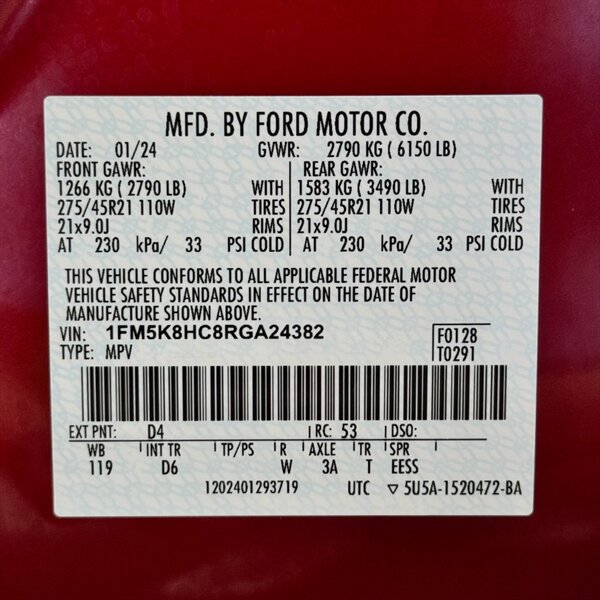 2024 Ford Explorer Platinum - Photo 50 - Salt Lake City, UT 84115