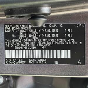 2015 Toyota Highlander Limited Platinum   - Photo 57 - Salt Lake City, UT 84115