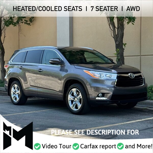 2015 Toyota Highlander Limited Platinum - Photo 1 - Salt Lake City, UT 84115