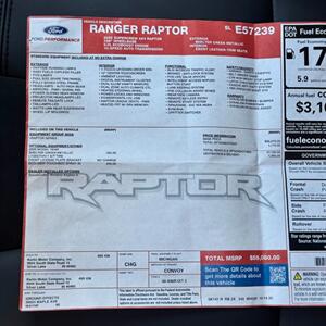 2025 Ford Ranger Raptor   - Photo 46 - Salt Lake City, UT 84115