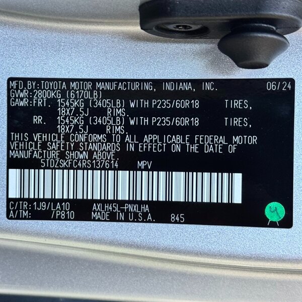 2024 Toyota Sienna Limited 7-Passenger - Photo 45 - Salt Lake City, UT 84115