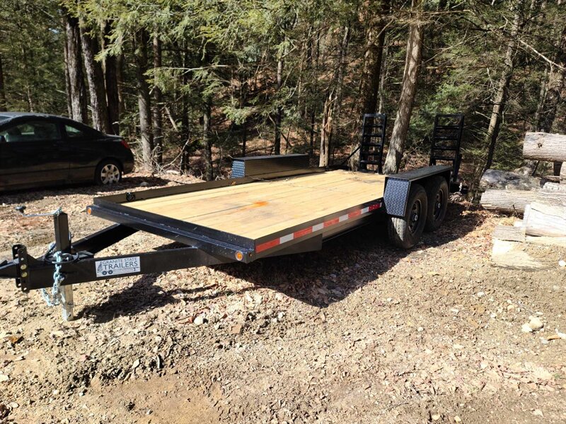 2027 GRANITE STATE SK12000A18 Skid-Steer-Equipment Trailer   - Photo 1 - Winchester, NH 03470