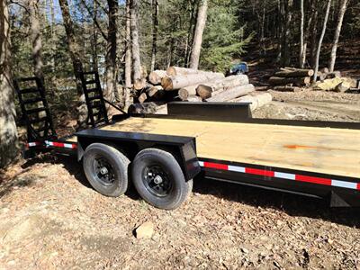 2027 GRANITE STATE SK12000A18 Skid-Steer-Equipment Trailer - Photo 2 - Winchester, NH 03470